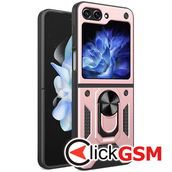 Techsuit - CamShield Series - Samsung Galaxy Z Flip6 - Rose Gold