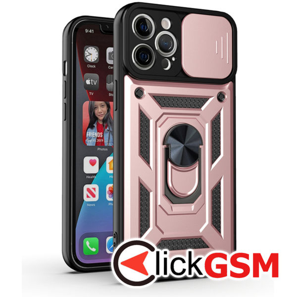 Techsuit - CamShield Series - iPhone 11 Pro Max - Rose Gold