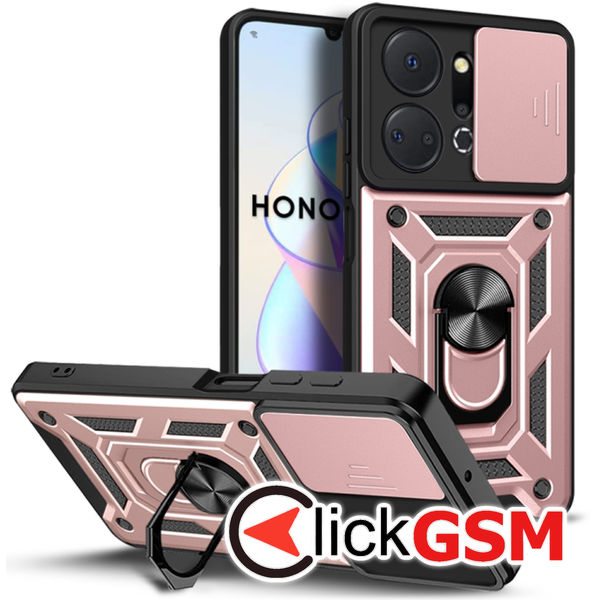 Techsuit - CamShield Series - Honor X7a - Rose Gold