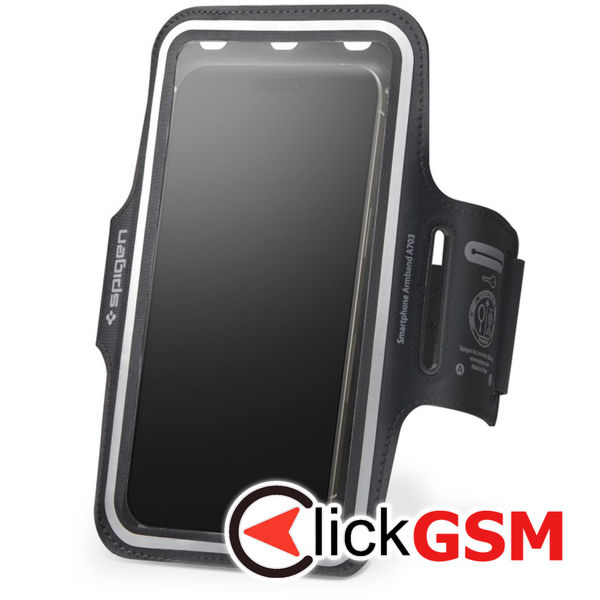 Spigen - Sports Armband Dynamic Shield (A703) - Waterproof, Lightweight, 6.9 inch - Black