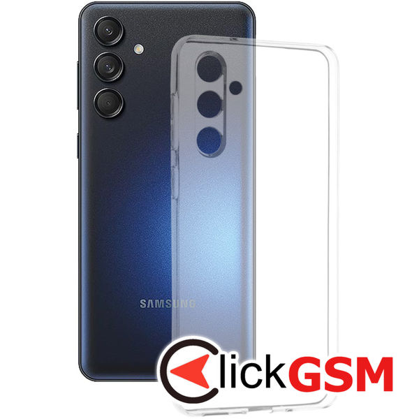 Techsuit - Clear Silicone - Samsung Galaxy M55 - Transparent