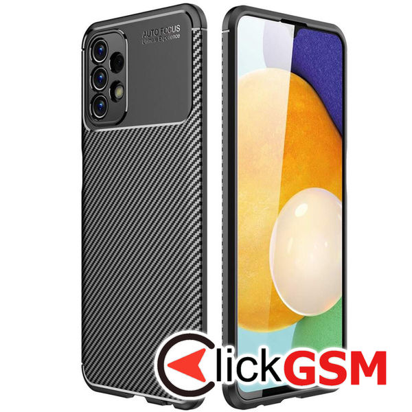 Techsuit - CarbonFiber - Samsung Galaxy A13 4G - Black