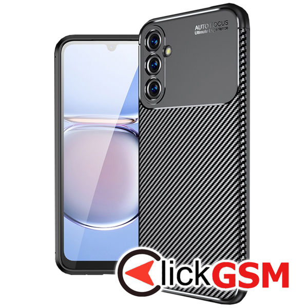 Techsuit - CarbonFiber - Samsung Galaxy A05s - Black