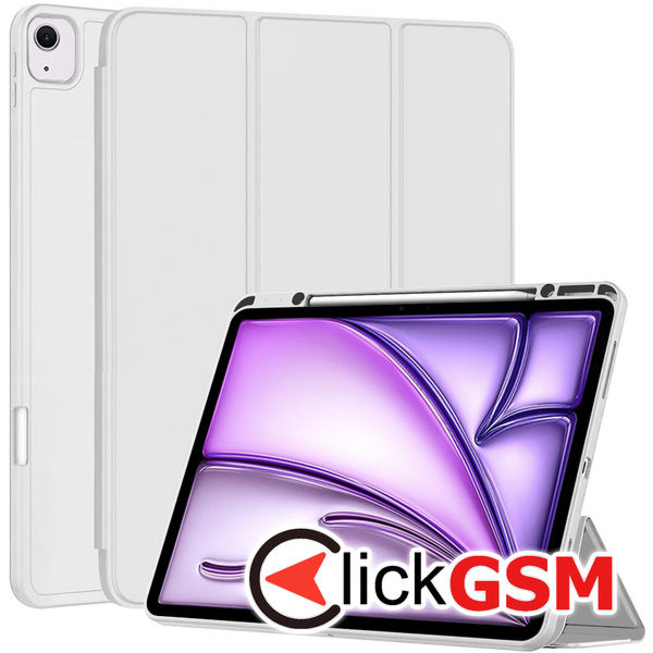 Techsuit - Flex Trifold (with Pencil Holder) - iPad Air 13 (2024) - Gray