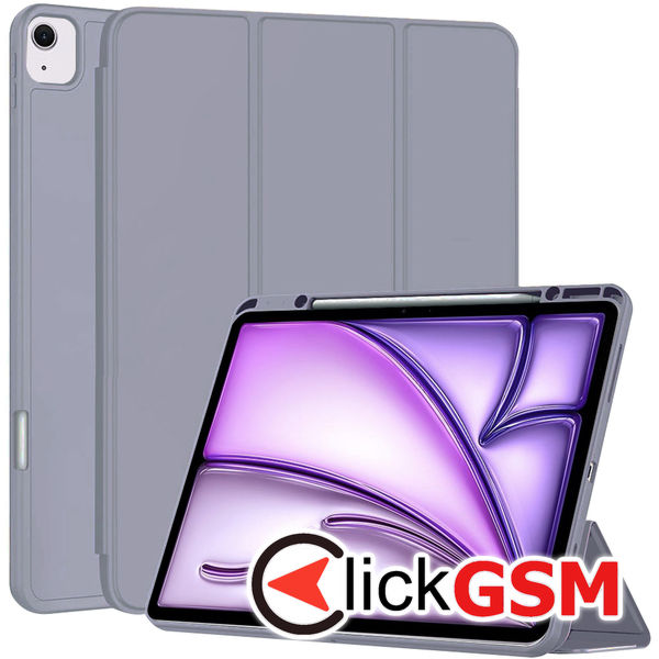 Techsuit - Flex Trifold (with Pencil Holder) - iPad Air 13 (2024) - Purple