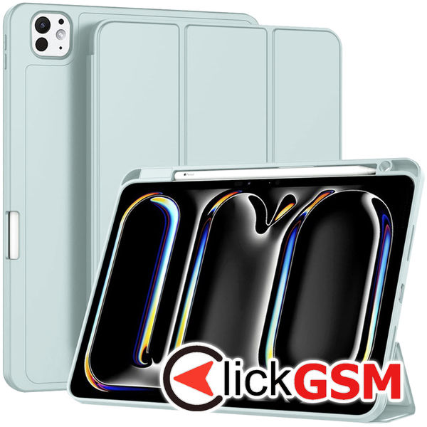 Techsuit - Flex Trifold (with Pencil Holder) - iPad Pro 11 (2024) - Sky Blue