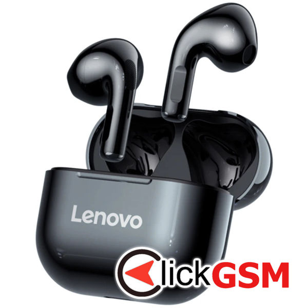 Lenovo - Wireless Earbuds ThinkPlus LivePods (LP40) - Bluetooth 5.0, Wireless, Half-In-Ear - Black