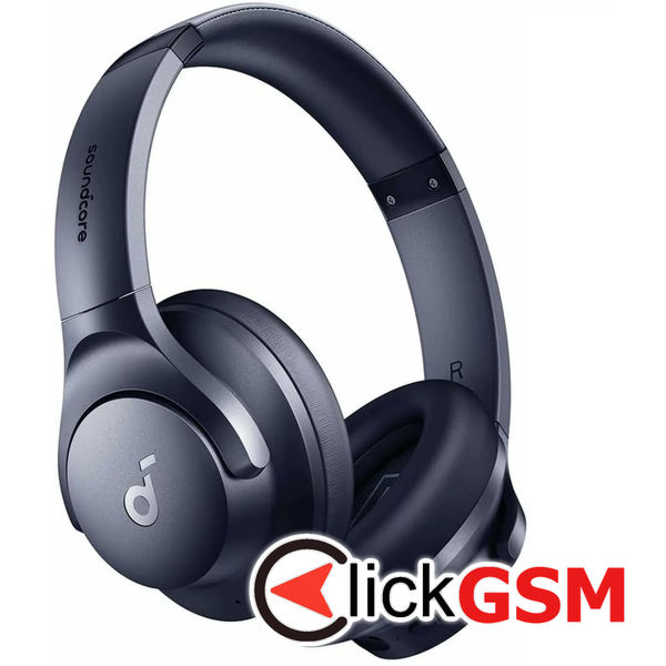 Anker - Wireless Headphones Life Q20i (A3004G31) - Bluetooth, Hybrid Active Noise Cancelling, Dual-Connections - Blue