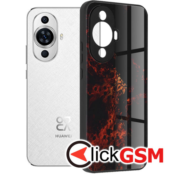 Techsuit - Glaze Series - Huawei nova 11 / nova 12s - Red Nebula