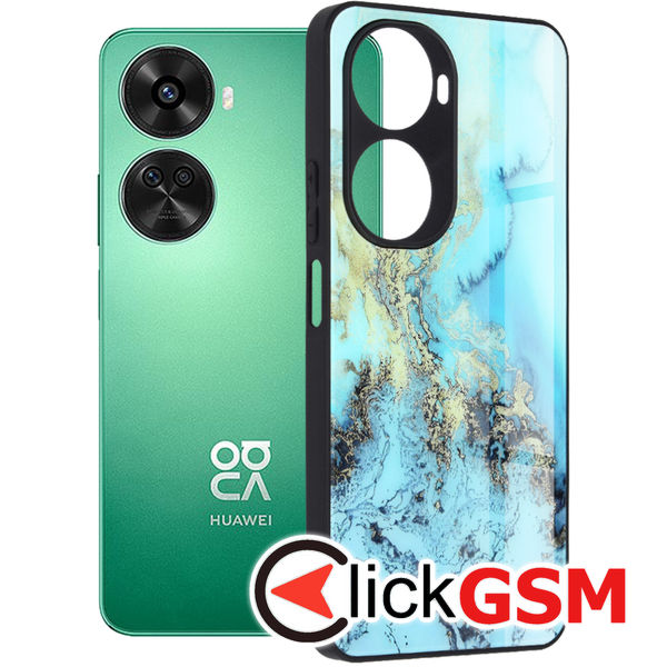 Techsuit - Glaze Series - Huawei nova 11 SE / 12 SE - Blue Ocean