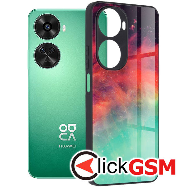 Techsuit - Glaze Series - Huawei nova 11 SE / 12 SE - Fiery Ocean