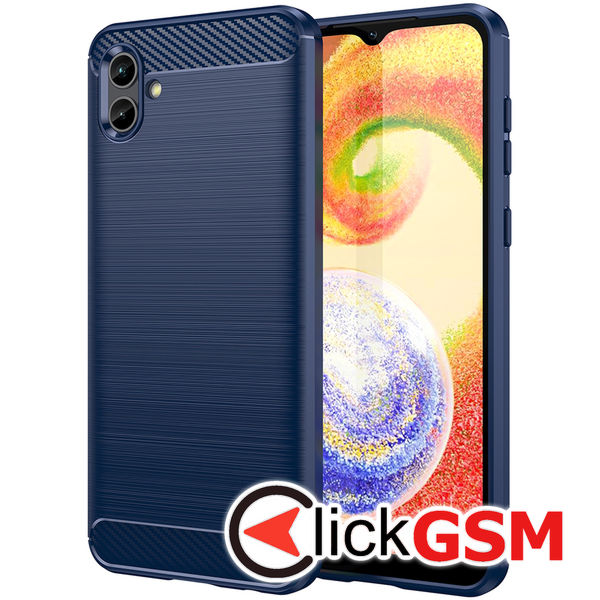 Techsuit - Carbon Silicone - Samsung Galaxy A04e / M04 - Blue