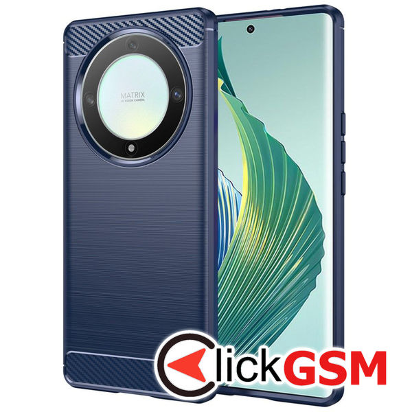 Techsuit - Carbon Silicone - Honor Magic5 Lite - Blue