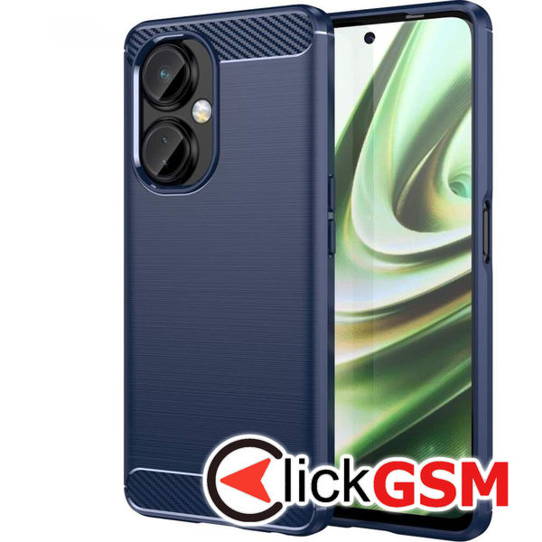 Techsuit - Carbon Silicone - OnePlus Nord CE 3 Lite - Blue