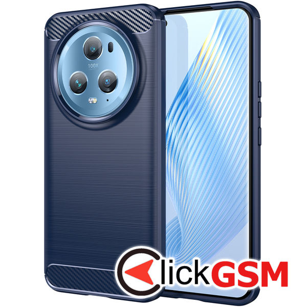 Techsuit - Carbon Silicone - Honor Magic5 Pro - Blue