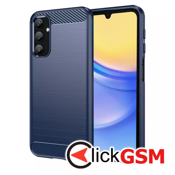 Techsuit - Carbon Silicone - Samsung Galaxy A15 4G / A15 5G - Blue