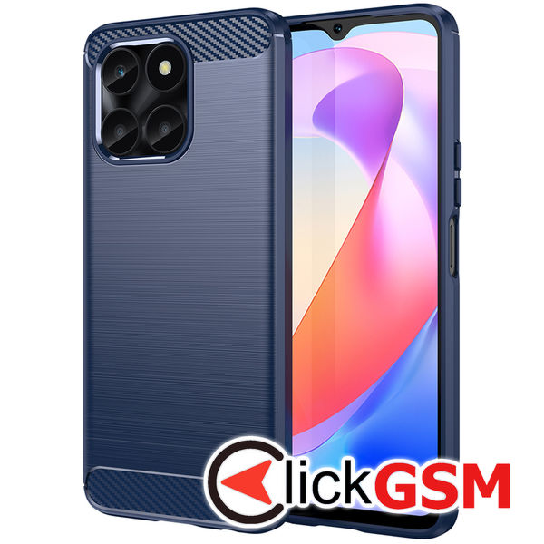 Techsuit - Carbon Silicone - Honor X6a - Blue