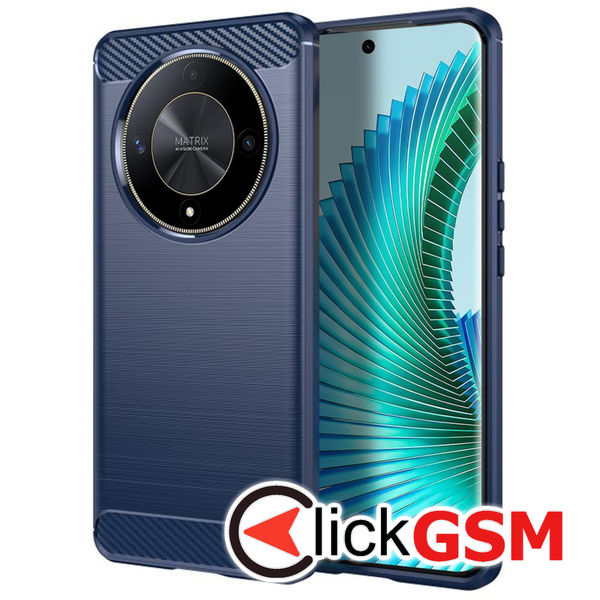 Techsuit - Carbon Silicone - Honor Magic6 Lite - Blue