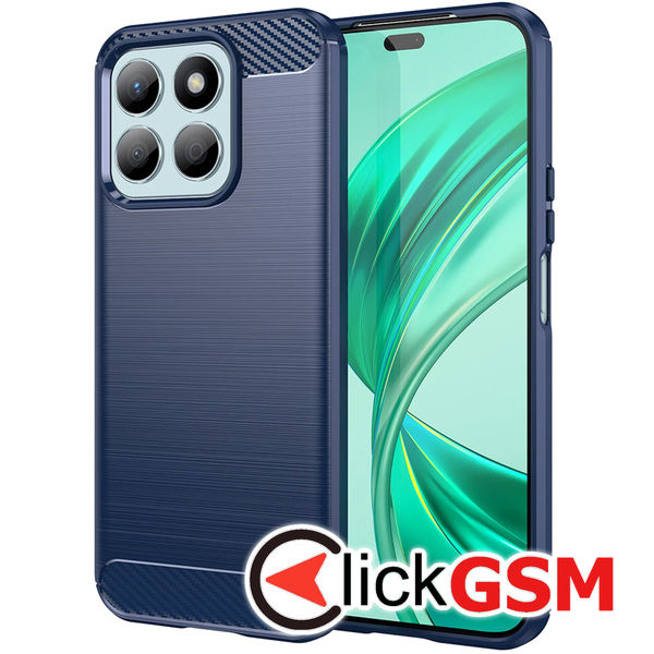 Techsuit - Carbon Silicone - Honor X8b - Blue