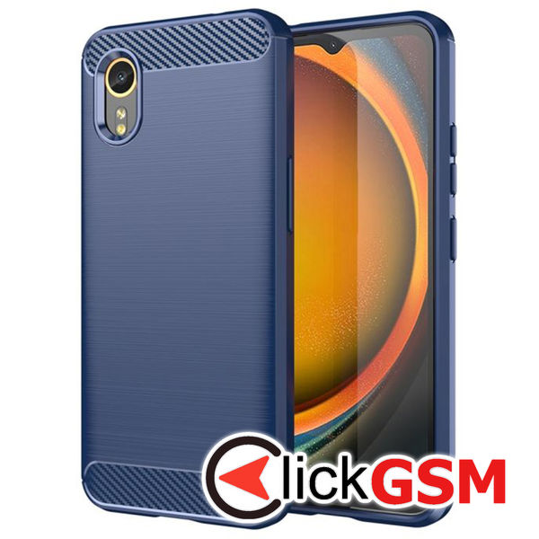 Techsuit - Carbon Silicone - Samsung Galaxy Xcover7 - Blue