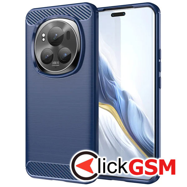 Techsuit - Carbon Silicone - Honor Magic6 Pro - Blue