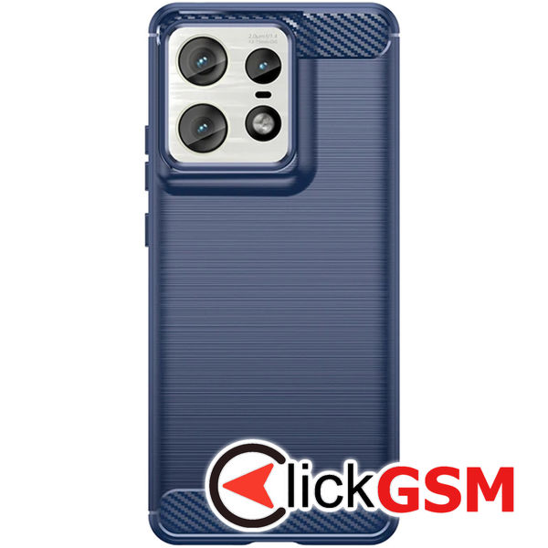 Techsuit - Carbon Silicone - Motorola Edge 50 Pro - Blue
