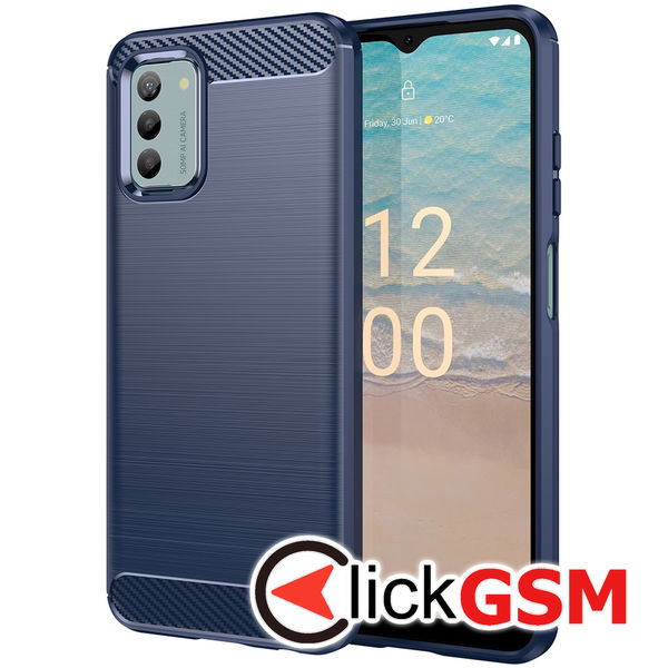 Techsuit - Carbon Silicone - Nokia G42 - Blue