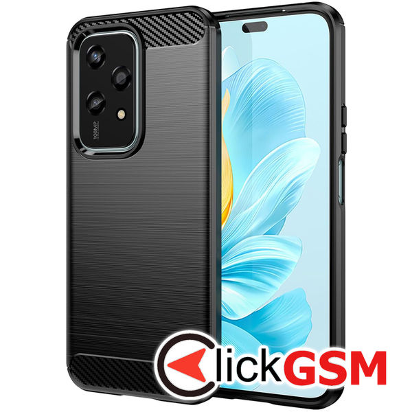 Techsuit - Carbon Silicone - Honor 200 Lite - Black