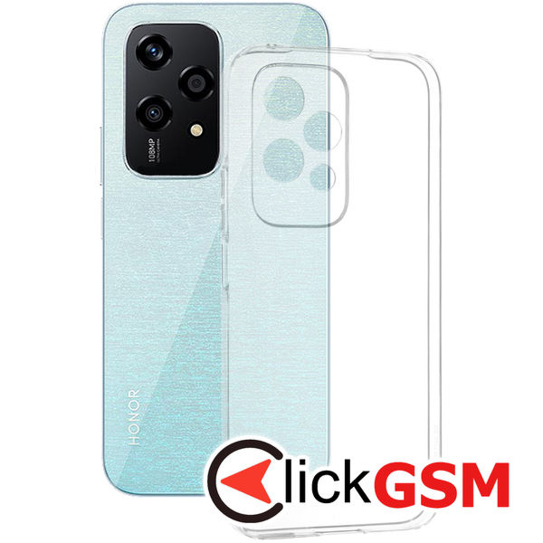 Techsuit - Clear Silicone - Honor 200 Lite - Transparent