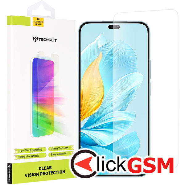 Techsuit - Clear Vision Glass - Honor 200 Lite - Transparent