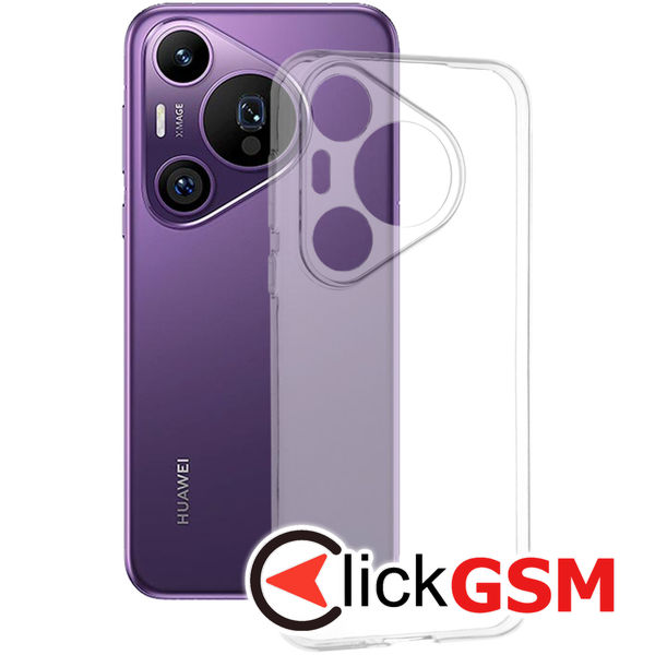 Techsuit - Clear Silicone - Huawei Pura 70 Pro - Transparent