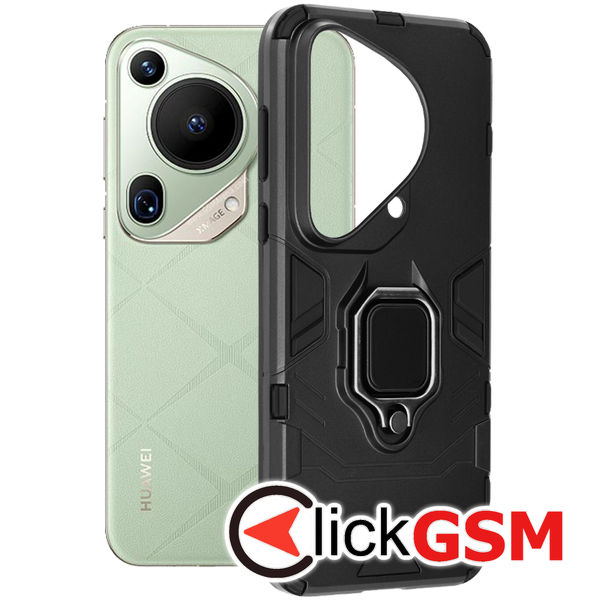 Techsuit - Silicone Shield - Huawei Pura 70 Ultra - Black