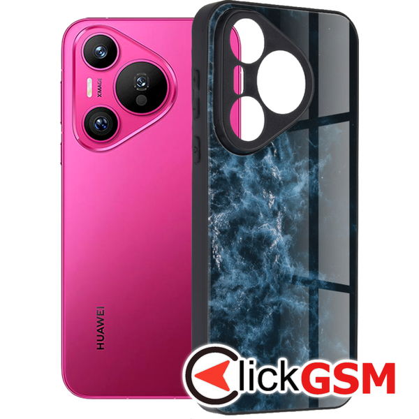 Techsuit - Glaze Series - Huawei Pura 70 - Blue Nebula