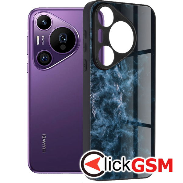 Techsuit - Glaze Series - Huawei Pura 70 Pro - Blue Nebula