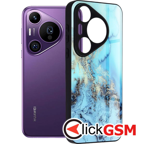 Techsuit - Glaze Series - Huawei Pura 70 Pro - Blue Ocean