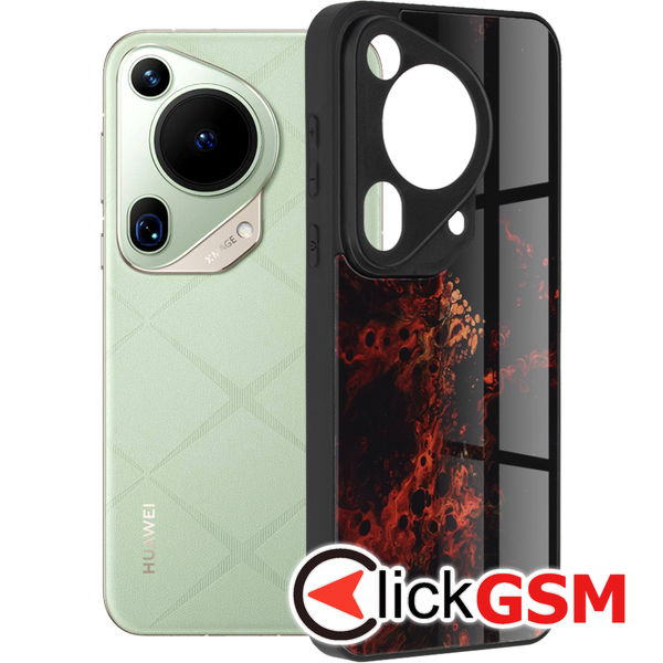 Techsuit - Glaze Series - Huawei Pura 70 Ultra - Red Nebula