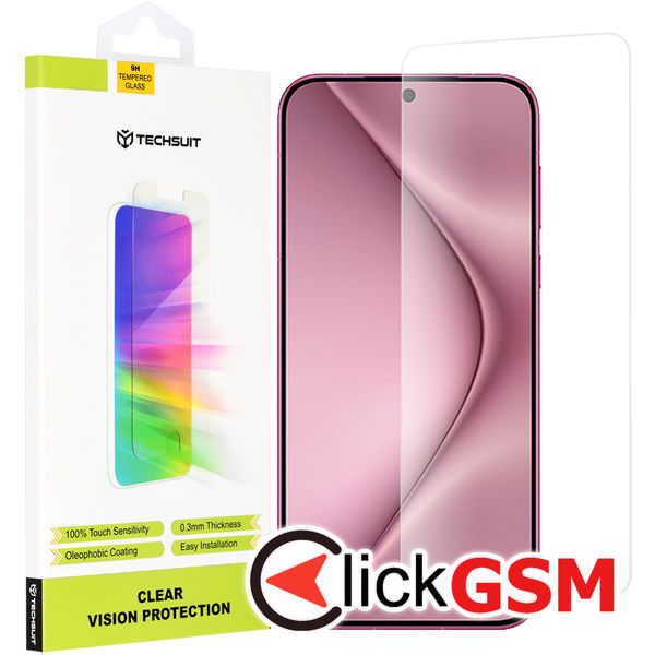 Techsuit - Clear Vision Glass - Huawei Pura 70 - Transparent