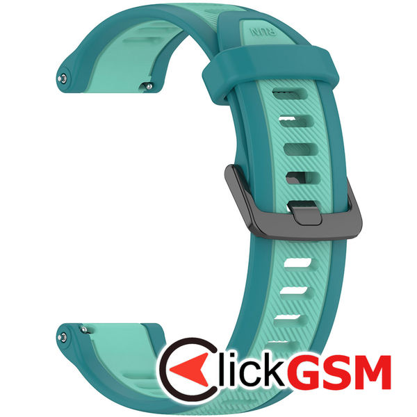 Techsuit - Watchband 22mm (W053) - Huawei Watch GT 2 (46mm)/GT 2 Pro/GT 3 Pro (46mm)/Ultimate, Xiaomi Watch S1 - Teal Blue
