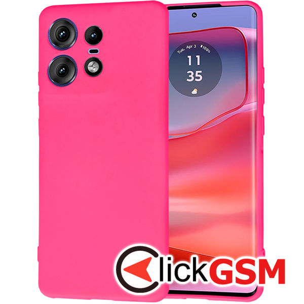 Techsuit - SoftFlex - Motorola Edge 50 Pro - Hot Pink