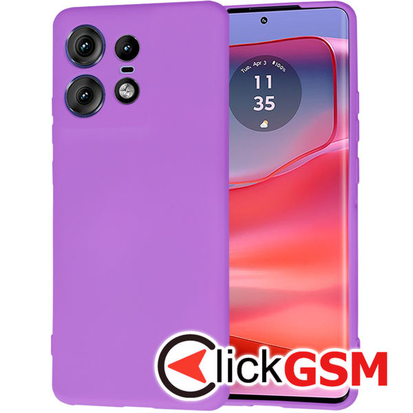 Techsuit - SoftFlex - Motorola Edge 50 Pro - Purple