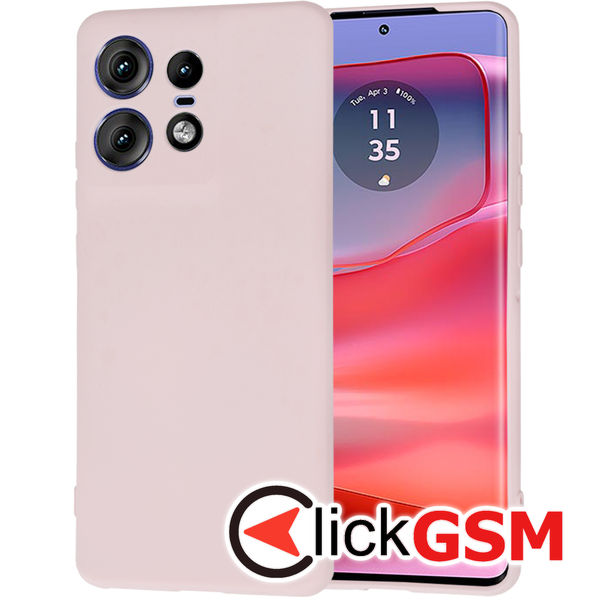 Techsuit - SoftFlex - Motorola Edge 50 Pro - Pink Sand