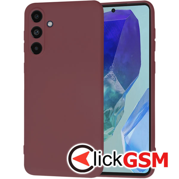 Techsuit - SoftFlex - Samsung Galaxy M55 - Plum Red