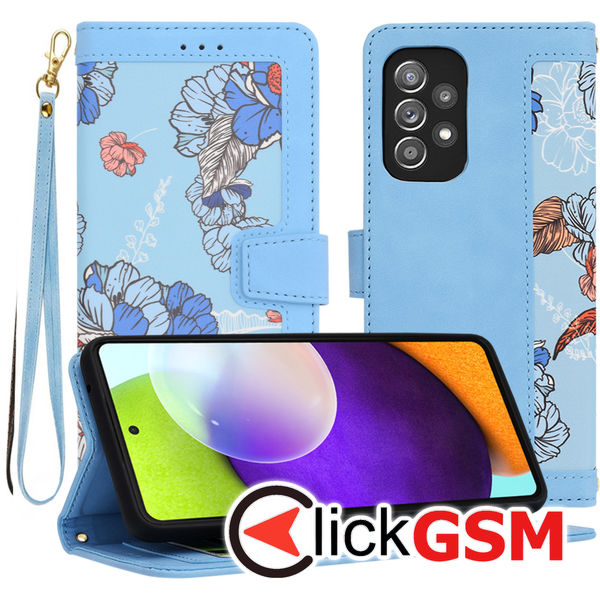 Techsuit - FlipCraft - Samsung Galaxy A52 4G / A52 5G / A52s 5G - Vibrant?Blue