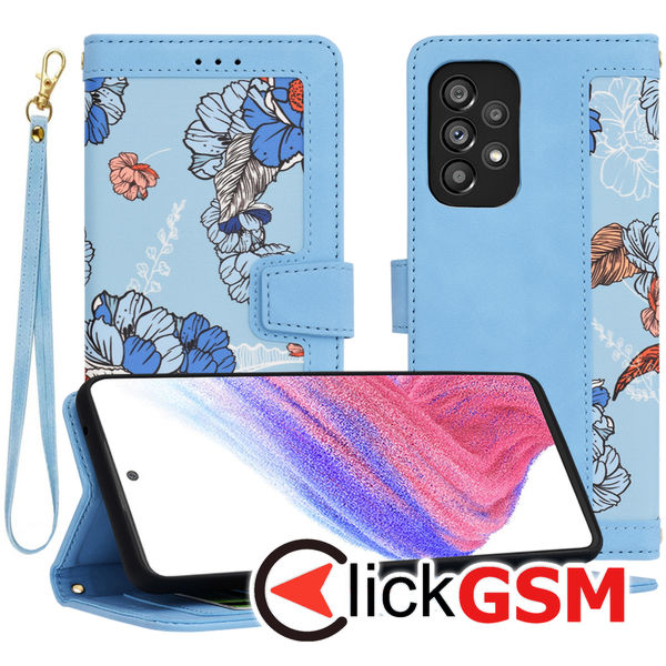 Techsuit - FlipCraft - Samsung Galaxy A53 5G - Vibrant?Blue