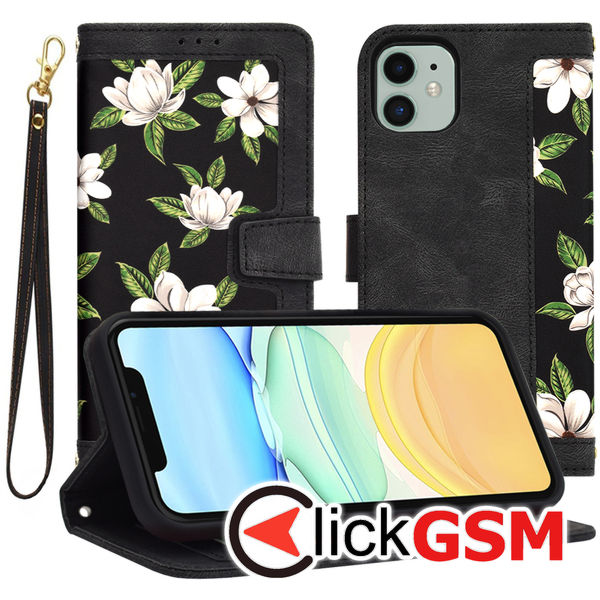 Techsuit - FlipCraft - iPhone 11 - Flowers of the Dawn