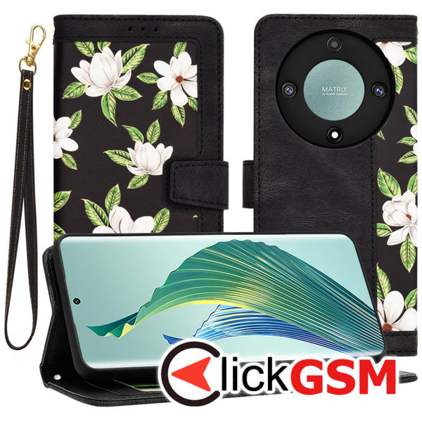 Techsuit - FlipCraft - Honor Magic5 Lite - Flowers of the Dawn