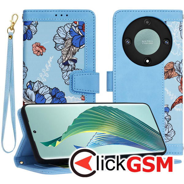 Techsuit - FlipCraft - Honor Magic5 Lite - Vibrant?Blue