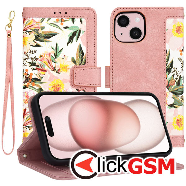 Techsuit - FlipCraft - iPhone 15 - Sweetheart Pink