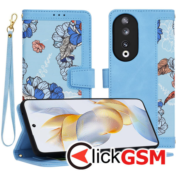 Techsuit - FlipCraft - Honor 90 - Vibrant?Blue