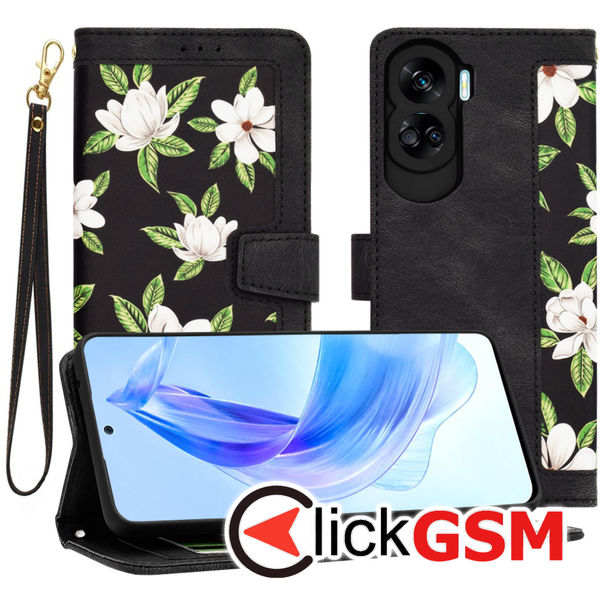 Techsuit - FlipCraft - Honor 90 Lite - Flowers of the Dawn